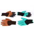 thumbnail image 1 of zhangqiuzhi 2 Pairs Gardening Digging Planting Pruning Tools Garden Claws Gloves, 1 of 14