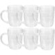 thumbnail image 1 of unbranded 6Ud Tazas De Cerveza De Plástico Transparentes Para Uso En Casa Y Eventos, 1 of 6
