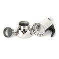 thumbnail image 4 of fastboy Percolator Cup Craftsmanship Breakfast Accessories 600ML Moka Pots Coffee Supplies Handle Design Metal Pot Filtering Kettle 2 Kettles/100ML, 4 of 5