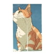 thumbnail image 7 of XMXY Japanese Doorway Curtain Noren, Cat Blue Sky Anime Door Closet Curtain Panel, Room Dividers Privacy Tapestry, 34 x 56 Inches, 7 of 7