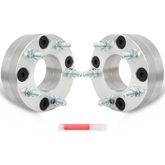 ECCPP fit for 1992-2006 for Hyundai Elantra Changes Bolt Pattern from 4x4.5 to 5x4.5 Wheel Spacers Adapters 2 inch 4 lug with Studs 12x1.5 Centric Bore 72mm