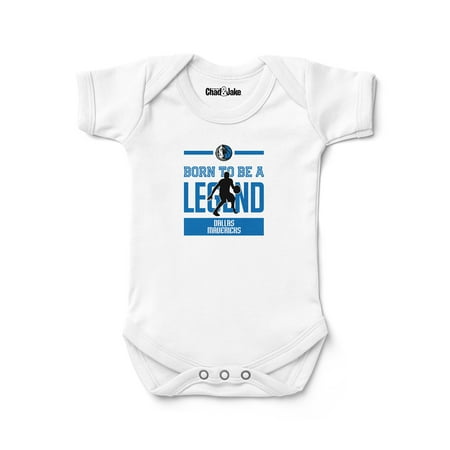

Newborn & Infant Chad & Jake White Dallas Mavericks Legend Bodysuit