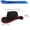 Black, variant on Women's Western Cowboy Hat: Vintage Wide Brim Roll Up Felt Fedora for Adults Unisex