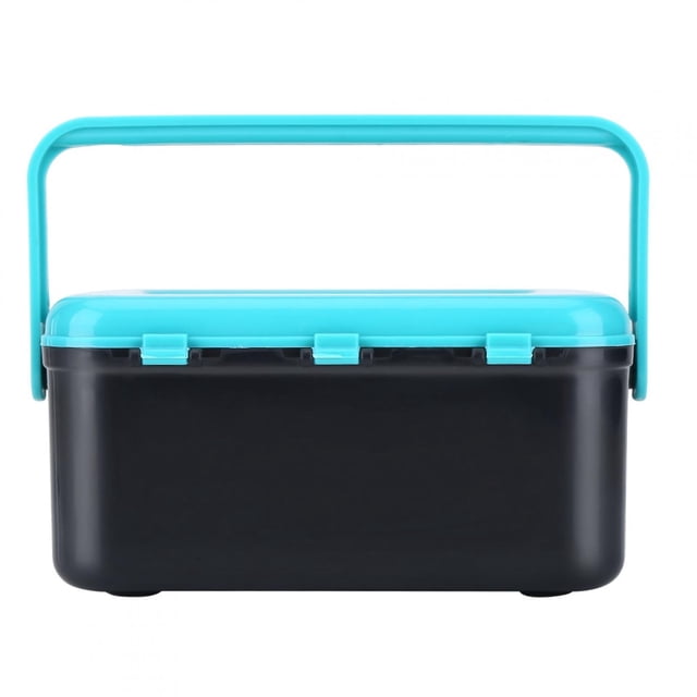 Estuche para cebo de pesca, caja de plástico duradera y portátil para lombrices de pesca, caja para cebo de eficiencia óptima