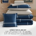 The Sheet Lab Window Pane Check Bed in a Bag - Walmart.com