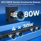 thumbnail image 4 of Barra de Sonido con Subwoofer, 2.1 Canales Separables, 200 W, para TV, Cine en Casa, Bluetooth/HDMI-ARC/Auxiliar/Opt, Sonido Envolvente 3D, 4 of 9