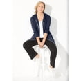 thumbnail image 2 of Catherines Women's Plus Size Cloud Knit French Terry Zip-Front Hoodie, 2 of 4