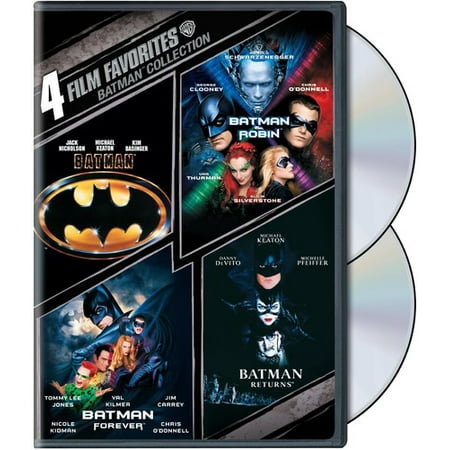 4 Film Favorites: Batman Collection (DVD) (Michael Keaton Best Batman)