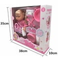 thumbnail image 3 of Ensemble de Poupée Bébé Créatif Simulation Poupée Bébé Réaliste Ensemble Poupée Jouet pour Enfants, 3 of 3