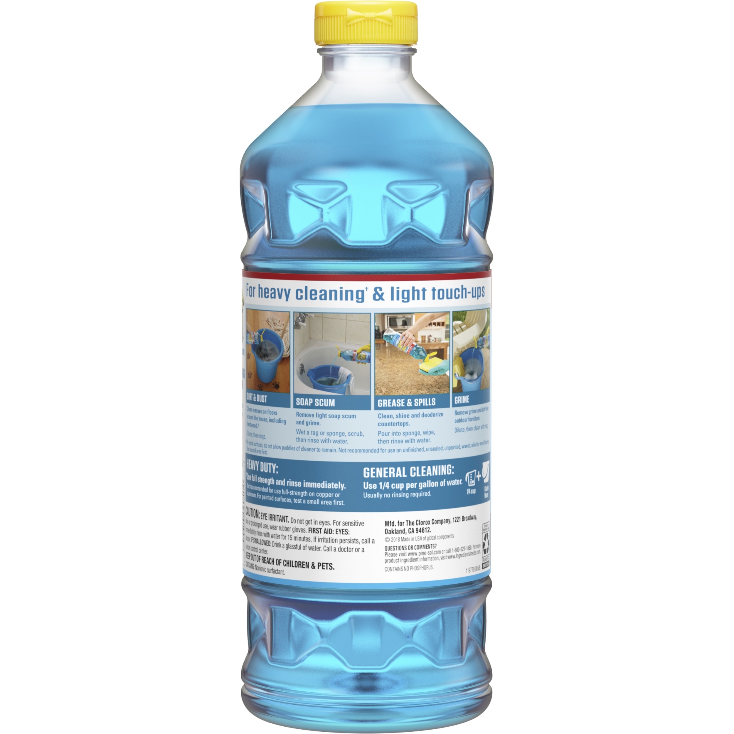 Pine-Sol All Purpose Cleaner, Sparkling Wave, 48 oz Bottle - image 7 of 10