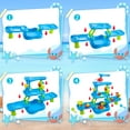 thumbnail image 5 of deals! ALLJOY 5-Tier Water Table for Toddlers 1-3 4-8, Outdoor Toys Sand Sensory Table Outside Water Play Beach Toys for Toddlers Kids Summer Gifts, 5 of 8