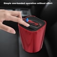 thumbnail image 5 of Portable LED Cigar Smoke Car Ashtray Double Layer Inner Box Ash Cylinder Cup Holder(Red ), 5 of 7
