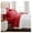 Chili Pepper, variant on Pleated, 21-Inch Deep Pocket Twin Size Bed Sheets, 3-Piece, 1 Fitted Sheet, 1 Flat Sheet, 1 Pillow Case Standard Size, Blue Sheets Twin Size, Slate Blue