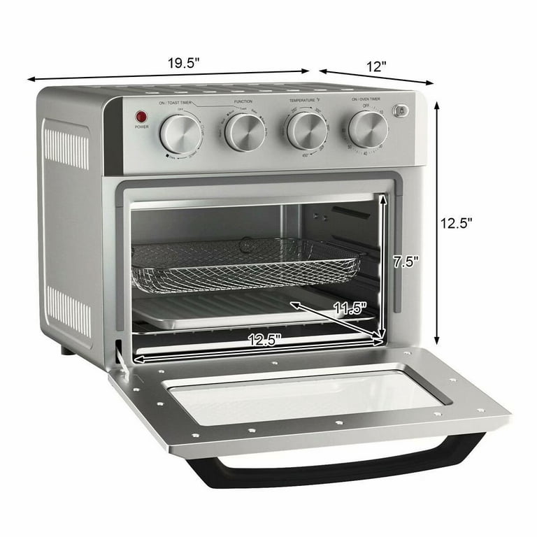 PARIS RHÔNE Air Fryer, 19 QT 15-in-1 Family-Sized Toaster Oven