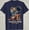 Dark Heather, variant on Patriotic Labrador Shirt, Retro 1776 Graphic Tee, Independence Day Pet Owner, America 250th Apparel, Vintage Puppy Clothing, Navy M