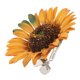 thumbnail image 3 of Abrazadera para cortina con diseño de girasol, sin taladro, con diseño de flores, para sujetar cortinas, accesorio para cortinas, 3 of 7