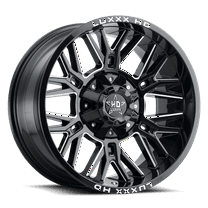 LHD25 22X12 6135/139.7 -44 106.1 Gloss Black Milled