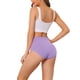 thumbnail image 3 of BRAGUITAS DE MUJER ALTA CINTURA CONTROL DE VIENTRE SÓLIDAS DE COLOR COMPLETO XXL LILA CLARO para el Día de la Madre CURVY GLAM, 3 of 4