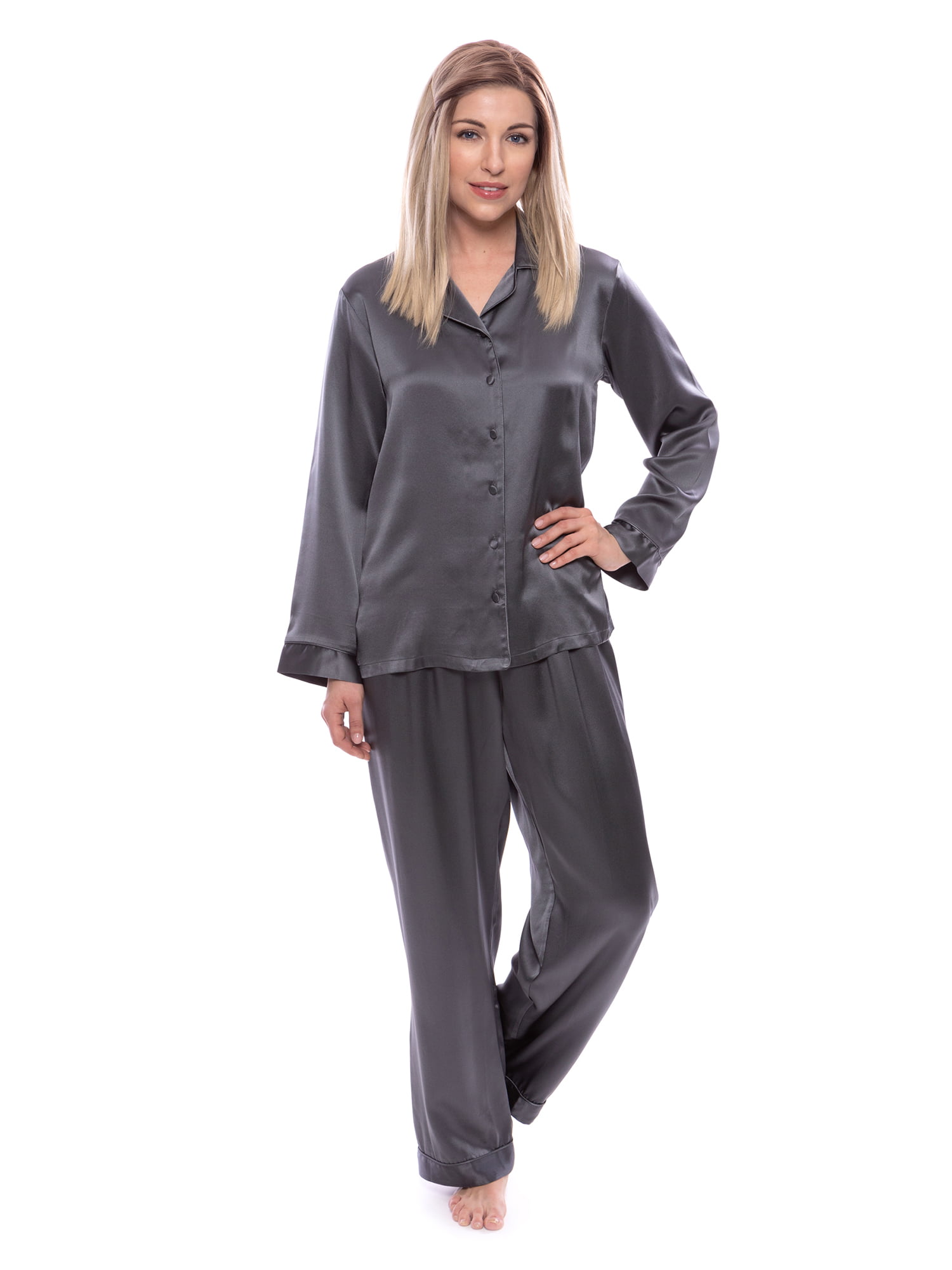 Women's 100% Silk Pajama Set - Luxury Sleepwear Pjs by TexereSilk ...