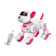 thumbnail image 1 of Juguete para Perro Robot con Control Remoto: RobóTico Programable, Juguete Interactivo Inteligente para Bailar, Cantar y Acrobacias, Blanco y Rosa, 1 of 7