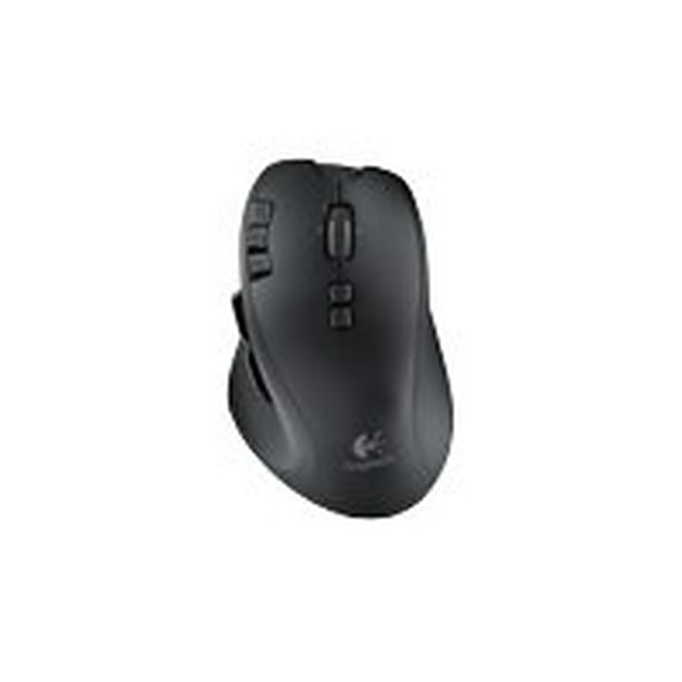 Gaming Mouse G700 - Mouse - right-handed - laser - 13 buttons - wireless, wired - 2.4 GHz - USB wireless receiver - black - Walmart.com