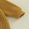thumbnail image 4 of FNNMNNR Baby Round Neck Sweaters Long Sleeve Loose Knitted Pullovers, 4 of 7
