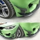thumbnail image 4 of Pair Front Lip Splitters Bumper Side Fins ABS Body Spoiler For 3 Series F80 M3 15-19, 4 of 4