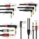 thumbnail image 3 of Practical 6.35mm Double Headphone Splitter Cable Sound Cable Compatibility with Mobile Devices and Sound Equipment Multicolor, 3 of 4