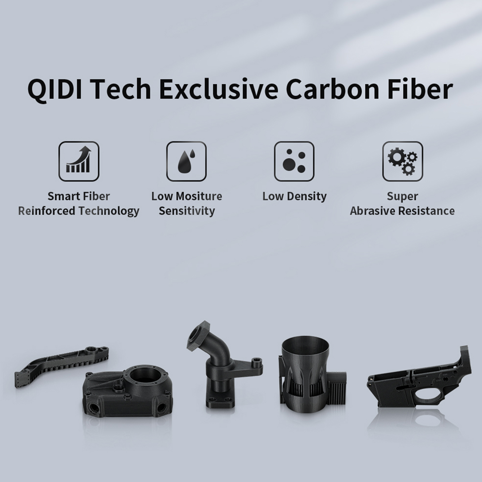 QIDI TECH X-CF Pro 工業用グレード QIDI スライサーで特別炭素繊維とナイロンの印刷のために開発された3 D プリンタ - 2