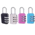 thumbnail image 2 of 3 Digit Combination Password Lock lock; Digit combination Zinc Alloy Security Lock Suitcase Luggage Coded Lock Cabinet Locker Padlock, 2 of 7