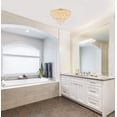 thumbnail image 2 of Elegant Lighting Century 20" 9 Light Royal Crystal Flush Mount, 2 of 4