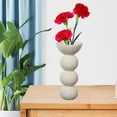 thumbnail image 2 of Ceramic Vase Photo Prop Collection Art Crafts Gift Nordic Flower Vase Flower Pot Style D, 2 of 9