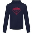 thumbnail image 2 of Men's Levelwear  Navy Cleveland Guardians Anthem Home Field Pullover Hoodie, 2 of 3