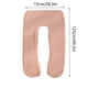 thumbnail image 3 of Ganfancp Almohada de Maternidad En Forma de U Funda de Almohada de Maternidad Lavable Funda de Almohada de Maternidad Desenfundable Ofertas y Liquidaciones 1*Funda de Almohada, 3 of 4