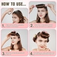 thumbnail image 3 of Heatless Curls Overnight Rods Set – 4PCS Flexible Heatless Curling Rods for Long & Short Hair, Soft No Heat Hair Curler Blowout Styling Tools for Loose Waves or Tight Curls, 3 of 5