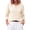 Beige, variant on Fantaslook Crew Neck Knit Cardigan Sweaters for Women Button Front Sweater Tops Business Casual Fall Outfits