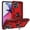 Red, variant on Hotpom Moto G Stylus 2023 5G Case, Military-Grade Shockproof Cover with 360° Rotating Kickstand - Rose Gold