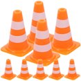 thumbnail image 2 of Shisuyan 20 Pcs Mini Panneaux de Signalisation Décorations Jouets Cônes de Signalisation Miniatures, 2 of 9