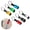Black, variant on Screwdriver Bit Holder Hexagonal Shank Screwdriver Head Holder Extension Rod Key Chain Adapter Drill Bit Conversion Rod Tool Green Fangkenuo