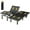 Adjustable Bed Base with Massage, variant on CHITOOMA Electric Adjustable Bed Frame Split King (Sync Control as King) with Massage (4 Modes & 3 Intensities), Wireless Remote, Zero Gravity, 4 Height Options, Under-Bed Nightlight, Fast Assembly