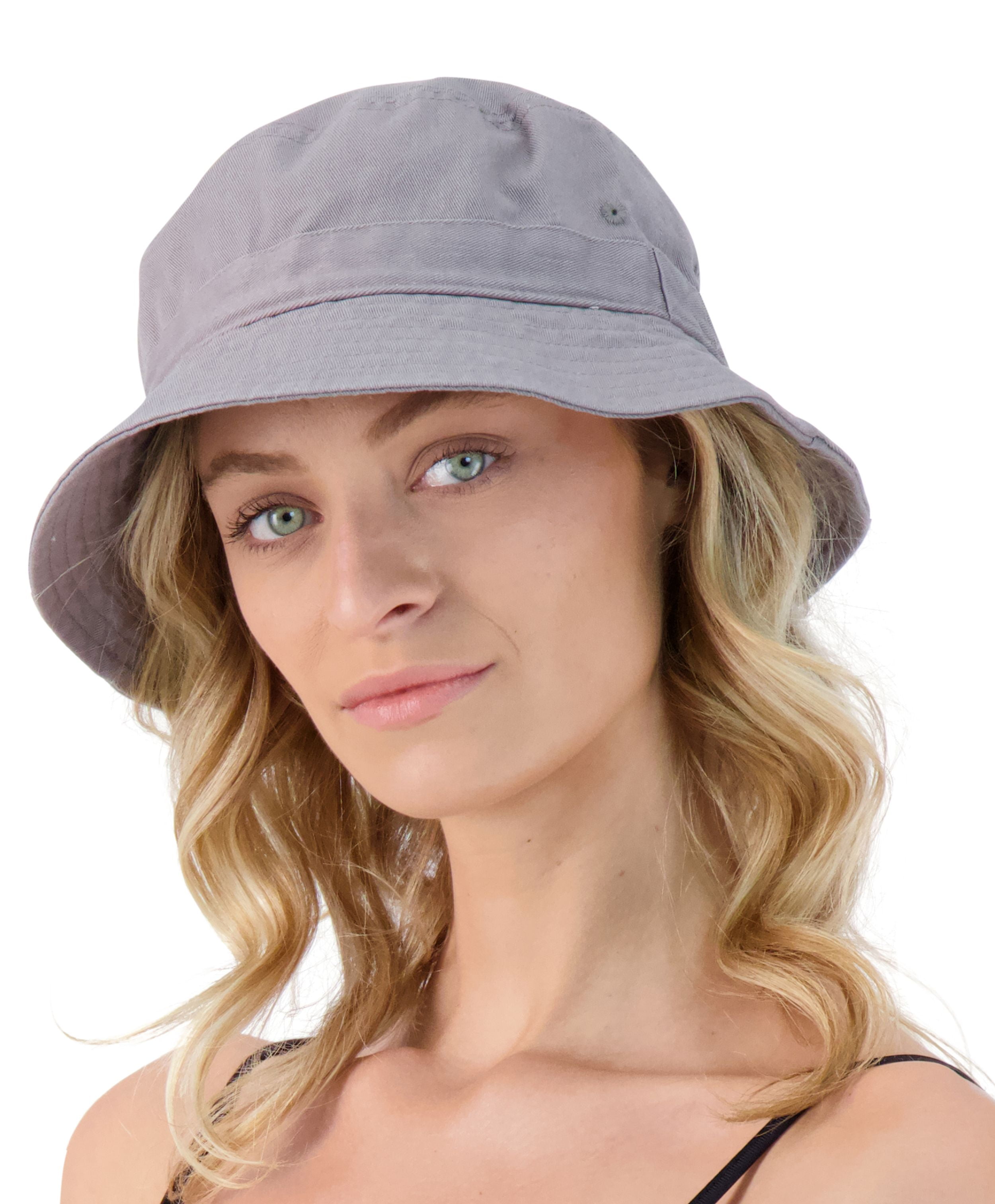Market \u0026 Layne Unisex Grey Bucket Hat 