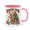 Pink, variant on DECORATING SUPERVISOR Mug Festive Cat Ceramic Mug Funny Holiday 11oz Coffee Cup Drinkware for Christmas Gifts and Cat Owners