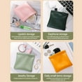 thumbnail image 6 of Mini Silicone Cosmetic Bags, Portable Silicone Makeup Bag Corded Headphone Organizer Small Bag for Purse, Coin, Key, Lipstick Cosmetic Accessories Organizer, Small Travel Silicone Storage Pouch, 6 of 8