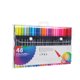 thumbnail image 2 of Juego de marcador de línea doble | Plumas de arte metálicas con resaltador de doble punta para acuarela | 24 colores | 2ml Tinta | Dibujo pintado a mano | Cobertura suave | 16cm | 1 Pack, 2 of 7