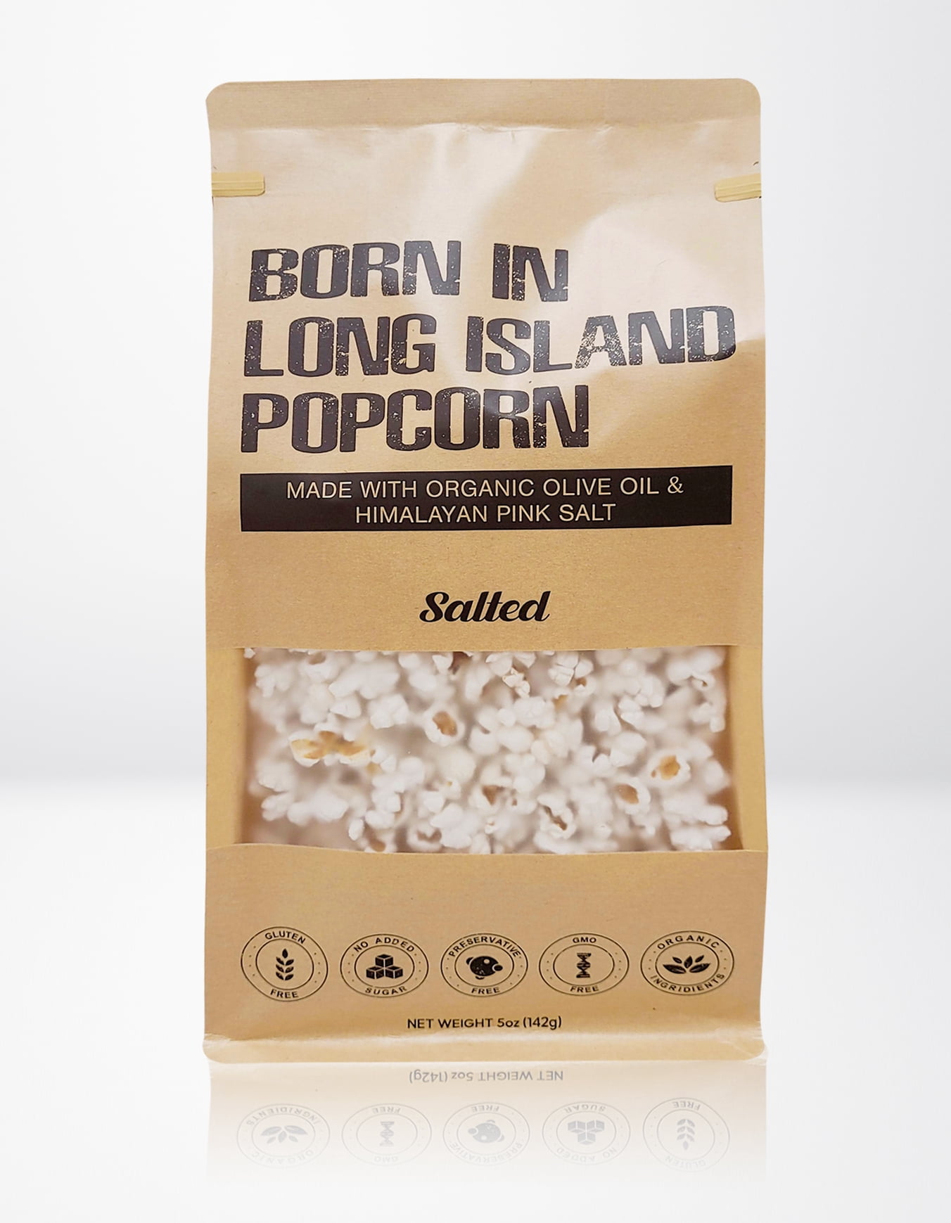 Born in Long Island Popcorn | Variety Pack (pack of 3), 5 oz | Gluten Free, Non-GMO, Preservative Free, Organic Ingredients.