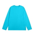 thumbnail image 5 of Men’s Athletic Long Sleeve Tops Moisture-Wicking Solid Color Crew Neck T-Shirts for Gym Running & Outdoor Activities, 5 of 6