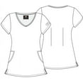 thumbnail image 5 of Dickies EDS Scrubs Top For Women V-Neck Print DK881, 5 of 7