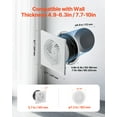 thumbnail image 3 of VEVOR 6 inch Through-The-Wall Ventilation Fan, 110 CFM Through Wall Exhaust Fan with AC Motor, Quiet Vent Easy Installation for Bathroom,Garage,Laundry Room,Storage Room Air Exchanger, 3 of 10
