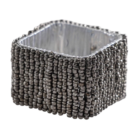 Jeweled Dragonfly Napkin RingSet of 4Color: Silver