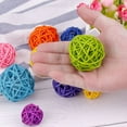 thumbnail image 3 of Promotion Clearance 12Pcs Rattan Ball Ornaments Decorative Crafts Garden Wedding Party, 3 of 6